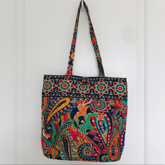 Vera Bradley Handbags - Vera Bradley Venetian Paisley Tote Bag NWOT